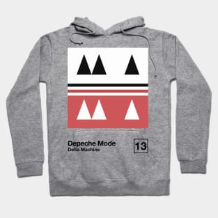 Delta Machine / Minimalist Style Graphic Artwork Design Hoodie